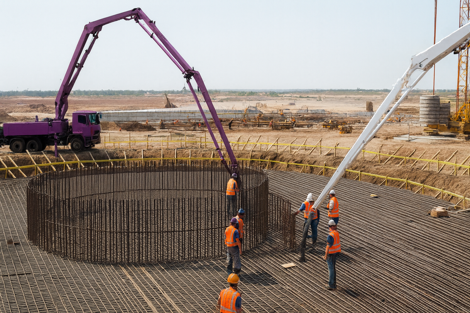 Ready-mix concrete and construction materials