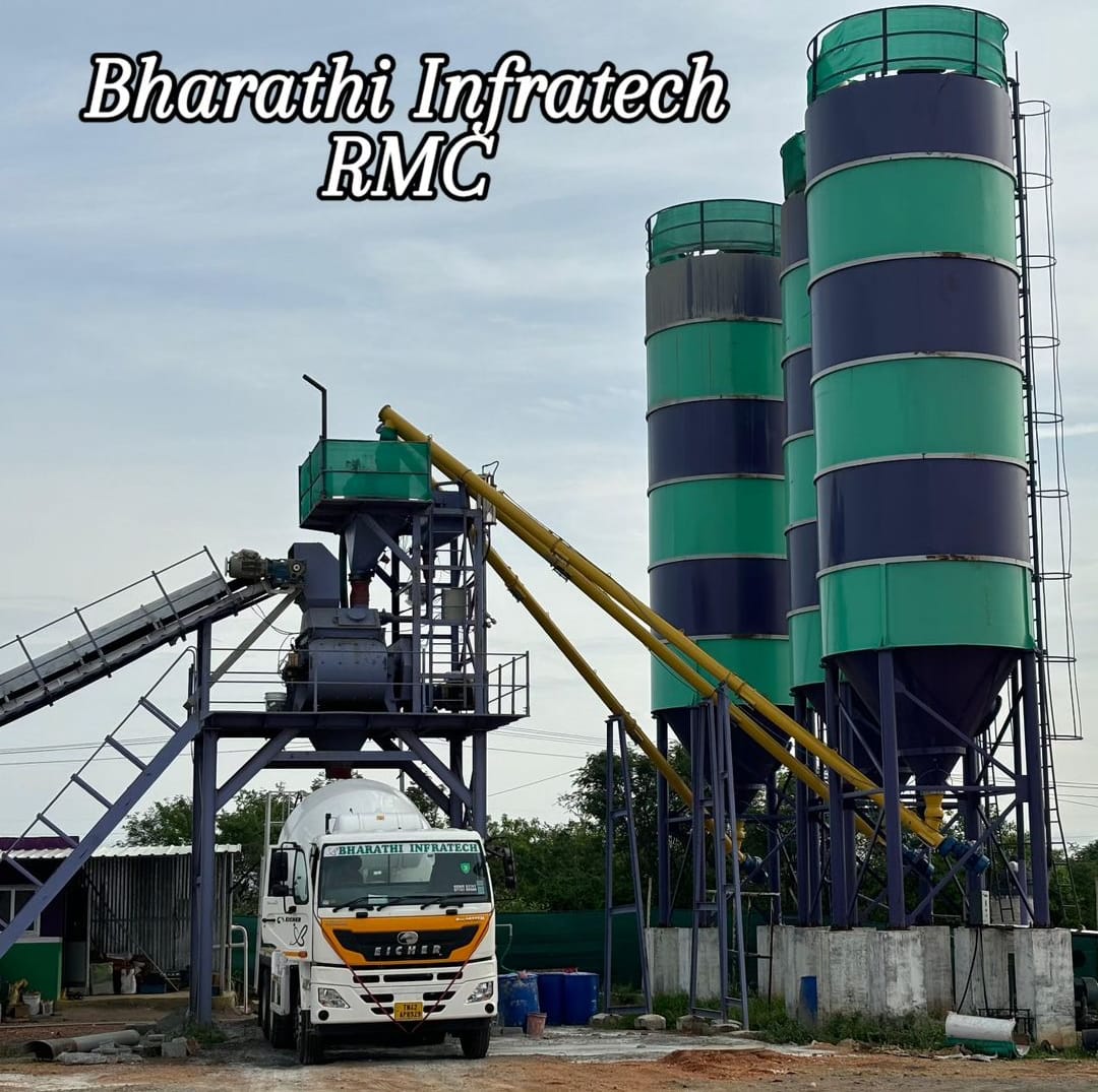 Concrete production facility